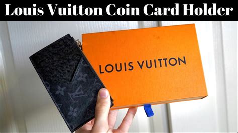 Louis Vuitton ECLIPSE Coin Card Holder Review & Unboxing 